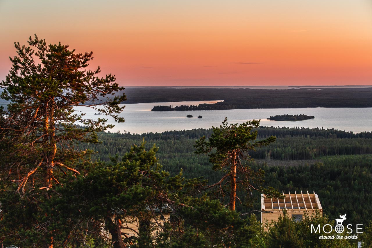 Oulujärvi See Jättiläisenmaa Paltamo Finnland