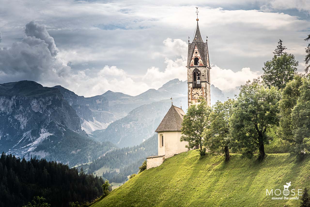 Kapelle Heilige Barbara Wengen AltaBadia Südtirol