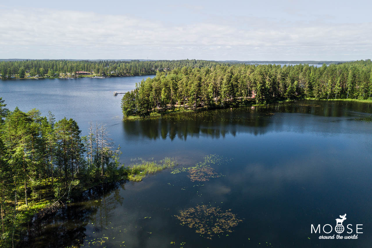 Punkaharju Ridge Saimaa Seen Finnland