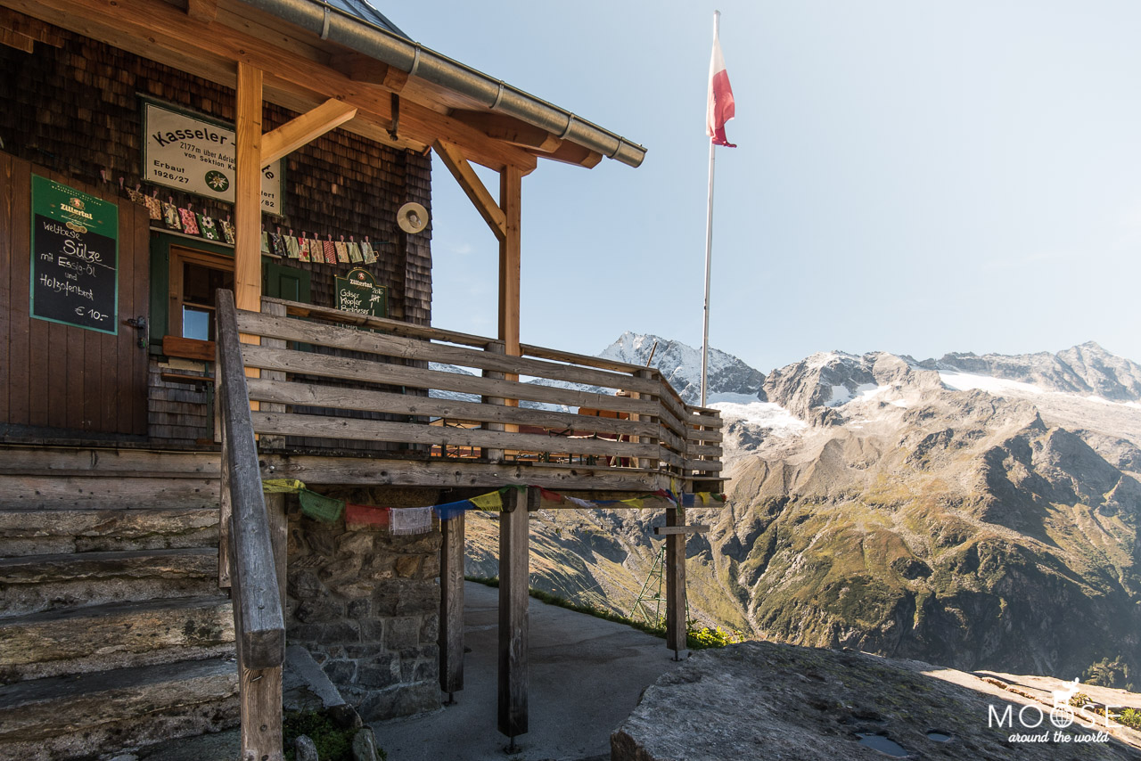 Kasseler Hütte im Stilluptal Zillertaler Alpen 