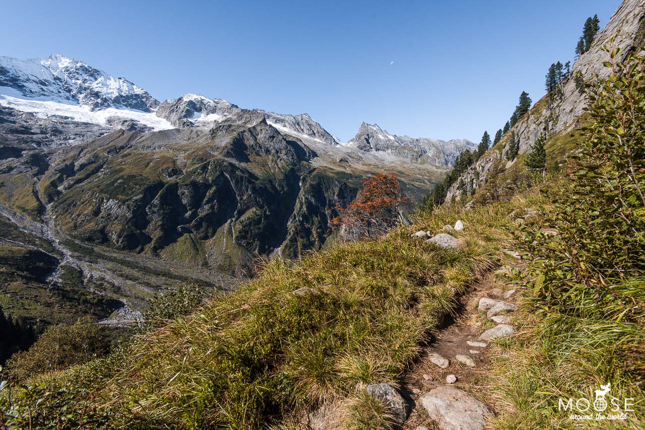 Kasseler Hütte im Stilluptal Zillertaler Alpen 