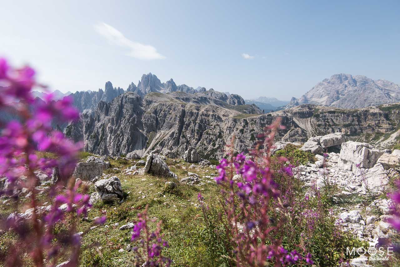 Drei Zinnen Wanderung in den Dolomiten