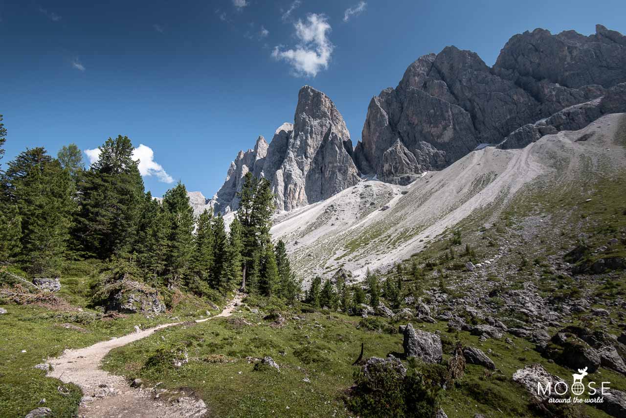 Adolf-Munkel-Weg Südtirol Villnößtal Geislerspitzen
