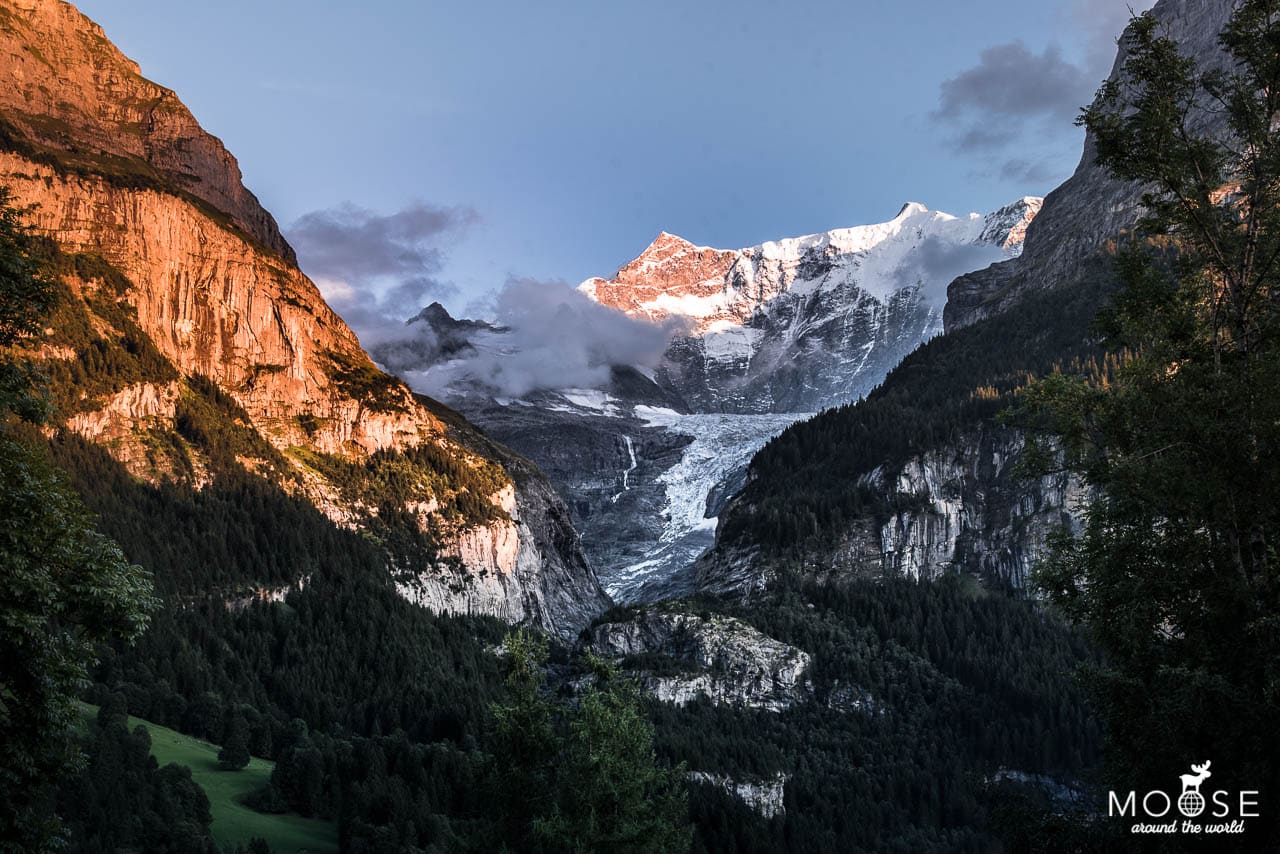 Alpenglühen Grindelwald